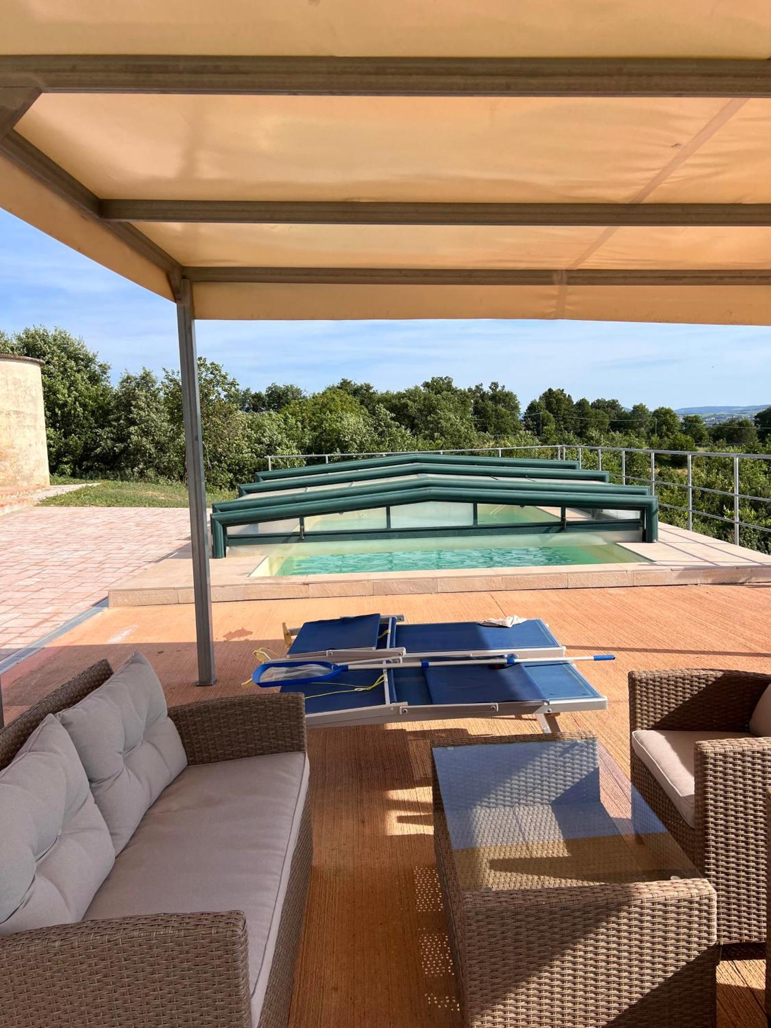 Podere Abbazia B&B シナルンガ エクステリア 写真
